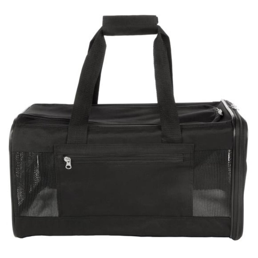 Easy Explorer Medium Guaranteed On-Board Travel Pet Carrier, Black